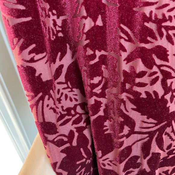 Velvet Halter Dress - Picture 2 of 2